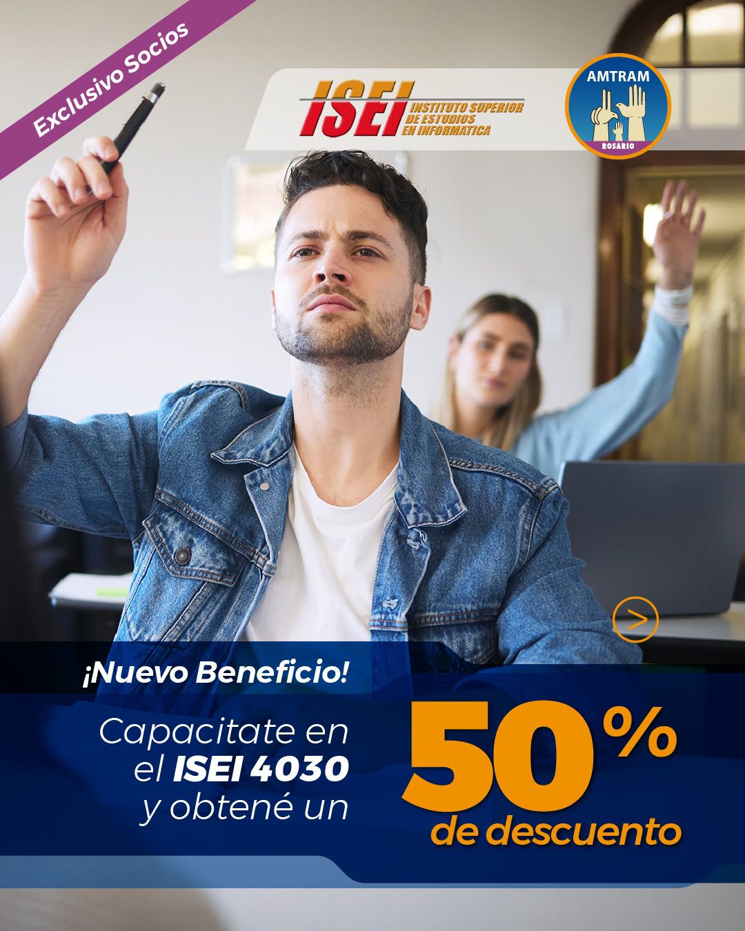 ISEI 4030 - Beneficio Exclusivo Socios AMTRAM